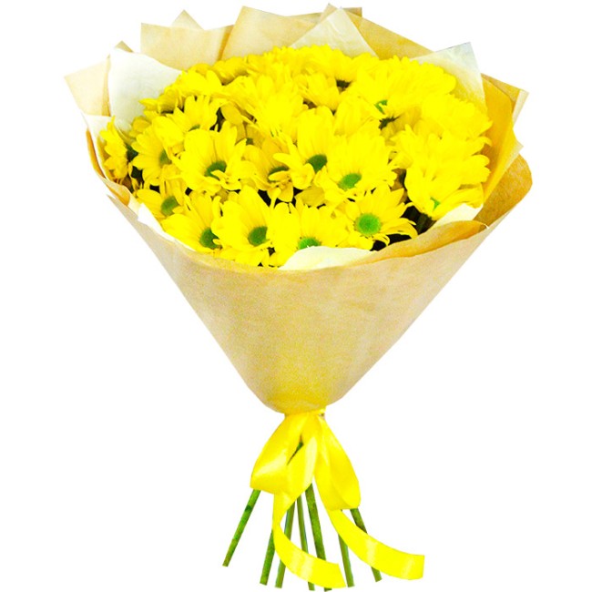 Букет цветов "Летнее солнце"